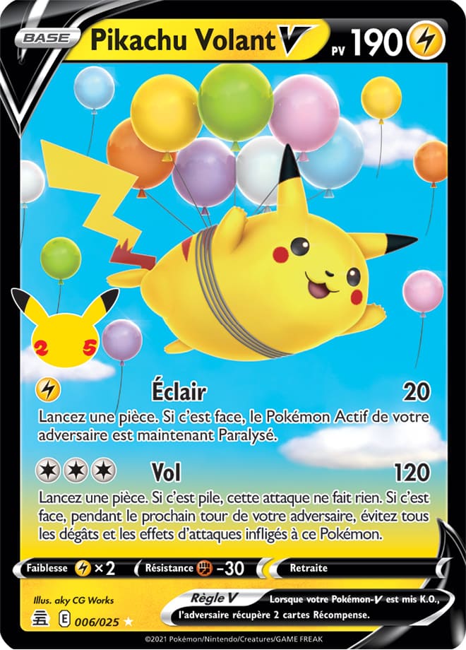 006/025 - Pikachu Volant V
