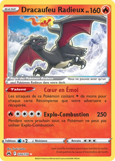 020/159 - Dracaufeu Radieux