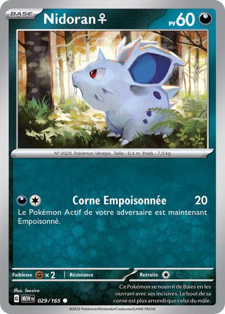 029/165 - Nidoran femelle