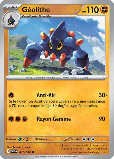 047/086 - Géolithe