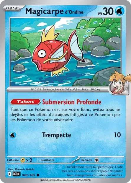 048/182 - Magicarpe d'Ondine