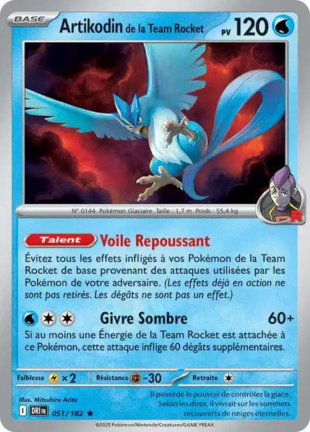 051/182 - Artikodin de la Team Rocket