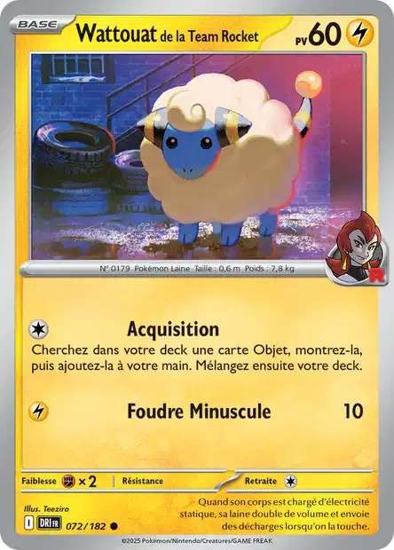 072/182 - Wattouat de la Team Rocket