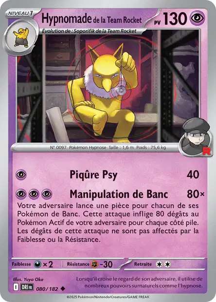 080/182 - Hypnomade de la Team Rocket