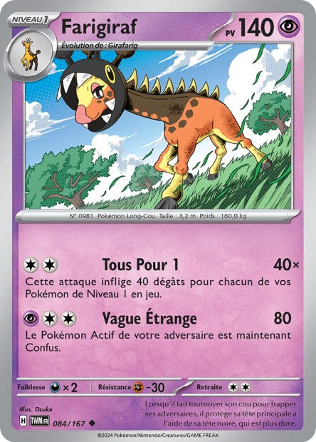 084/167 - Farigiraf