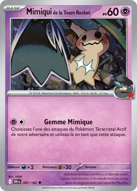 087/182 - Mimiqui de la Team Rocket