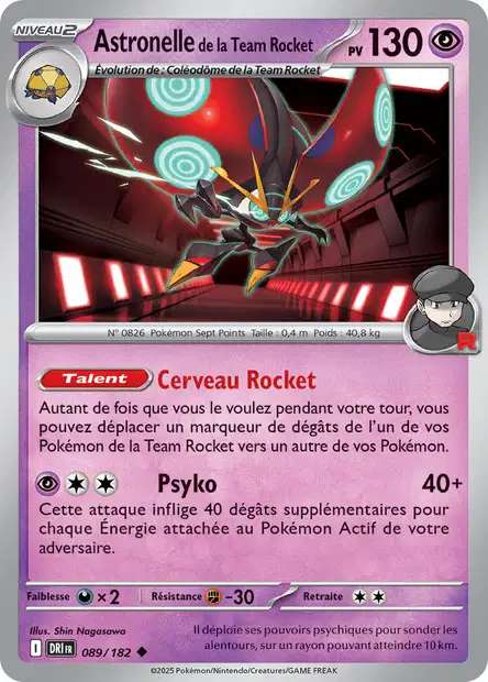 089/182 - Astronelle de la Team Rocket