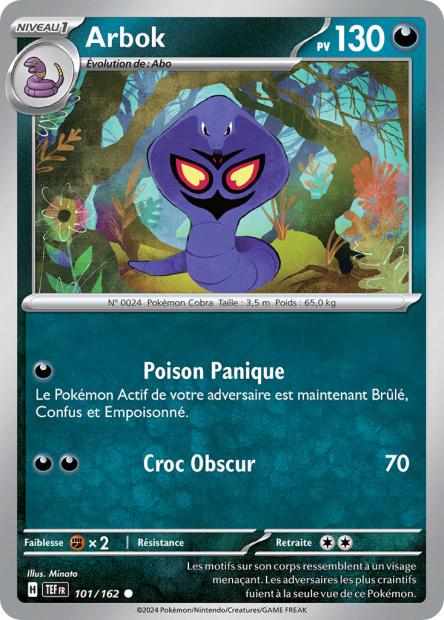 101/162 - Arbok