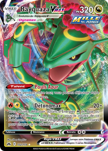 102/159 - Rayquaza VMAX