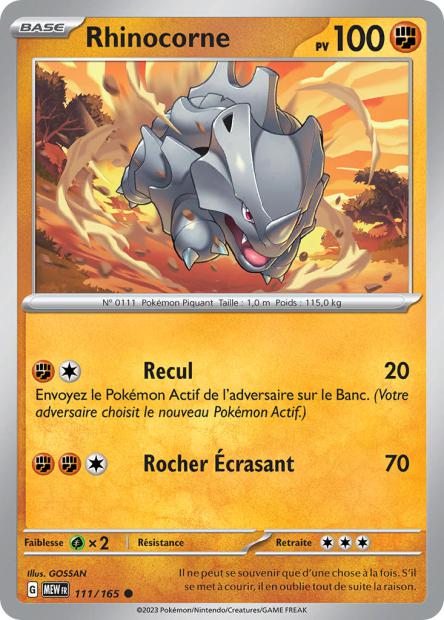 111/165 - Rhinocorne