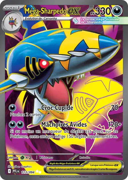 113/094 - Méga-Sharpedo-ex
