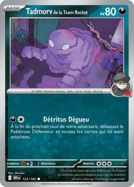 123/182 - Tadmorv de la Team Rocket