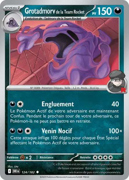 124/182 - Grotadmorv de la Team Rocket