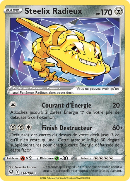 124/196 - Steelix Radieux