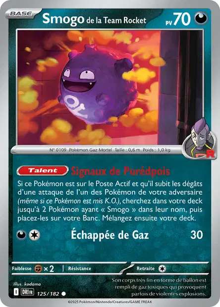 125/182 - Smogo de la Team Rocket