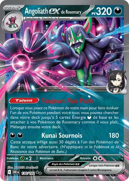 136/182 - Angoliath EX de la Team Rocket