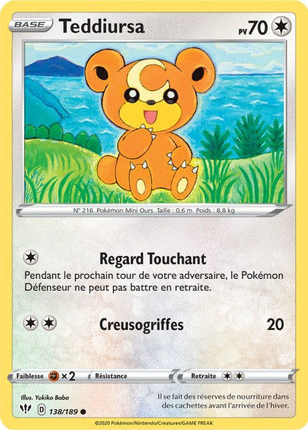 138/189 - Teddiursa