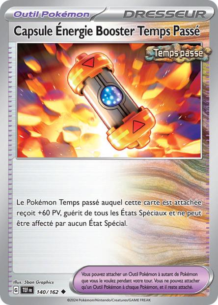 140/162 - Capsule Énergie Booster Temps Passé