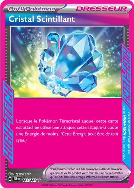 142/142 Cristal Scintillant