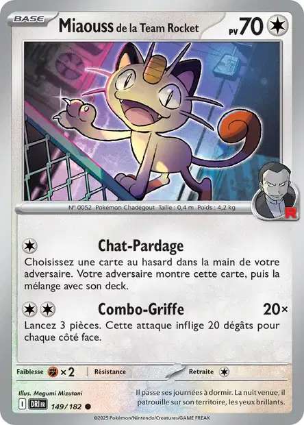 149/182 - Miaouss de la Team Rocket