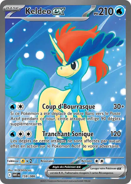 159/086 - Keldeo EX
