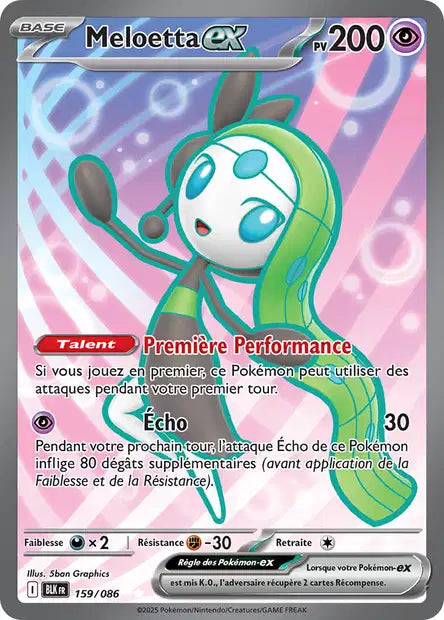 159/086 - Meloetta EX