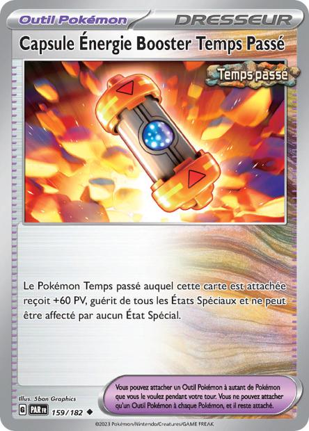 159/182 - Capsule Énergie Booster Temps Passé