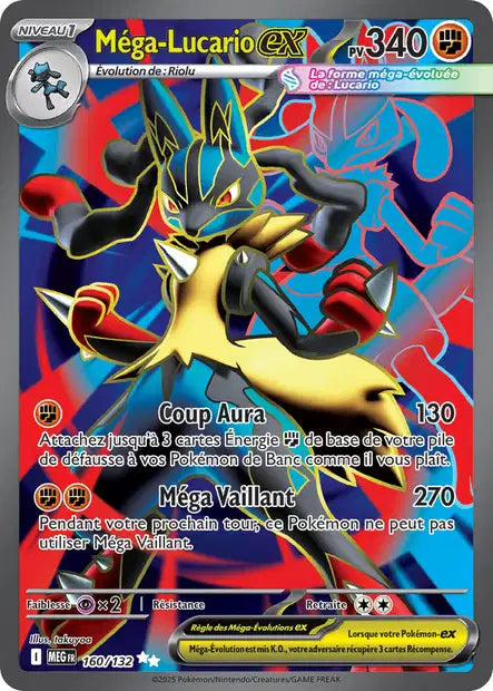 160/132 - Méga-Lucario EX