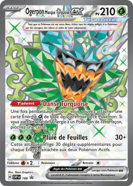 SVP 166 - Ogerpon Masque Turquoise EX