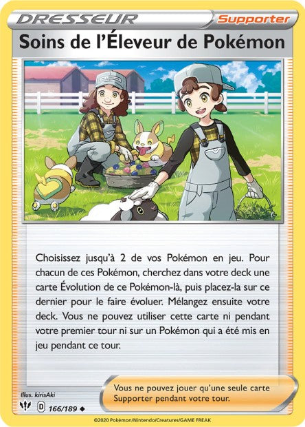 166/189 - Soins de l'Éleveur de Pokémon