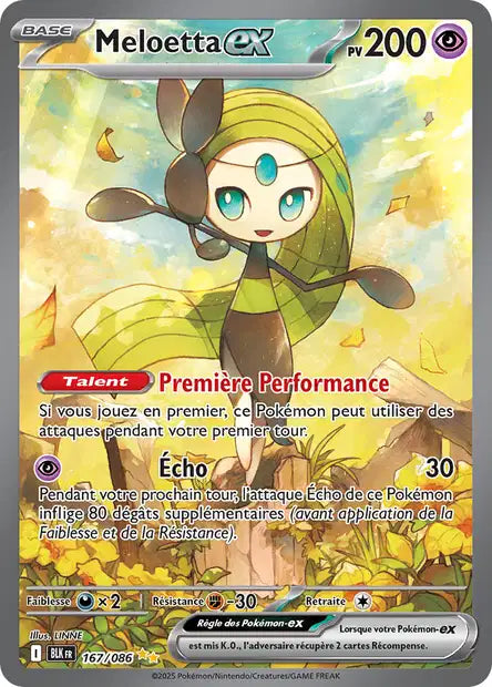 167/086 - Meloetta EX