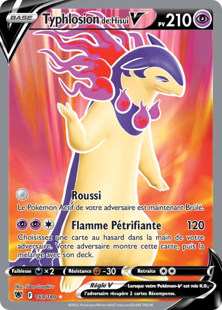 169/189 - Typhlosion de Hisui V