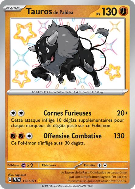 172/091 - Tauros de Paldea