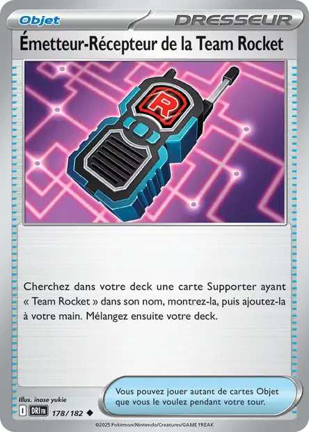 178/182 - Émetteur-Récepteur de la Team Rocket