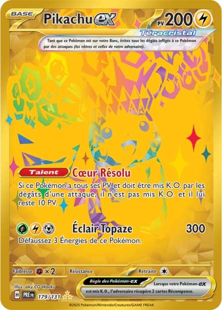 179/131 - Pikachu EX