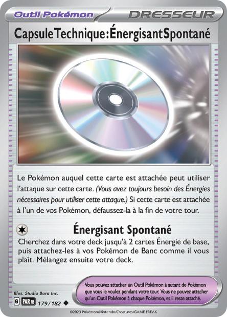 179/182 - Capsule Technique Énergisant Spontané