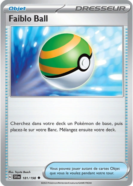 181/198 - Faiblo Ball