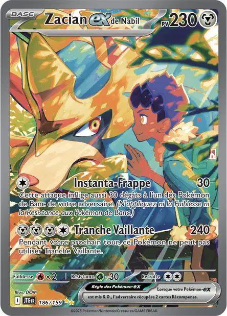 186/159 - Zacian de Nabil EX