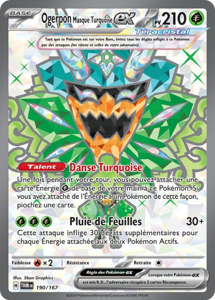 190/167 - Ogerpon Masque Turquoise EX
