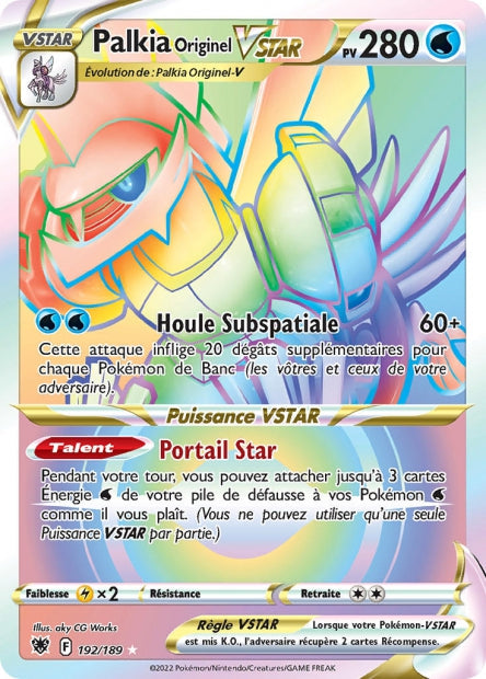 192/189 - Palkia Originel VSTAR