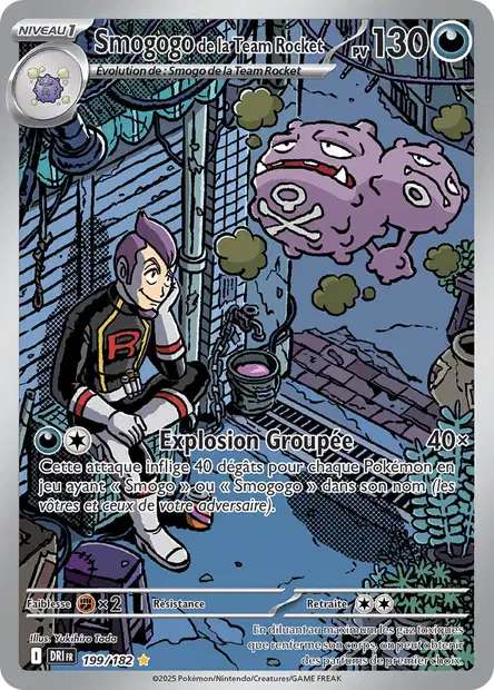 199/182 - Smogogo de la Team Rocket