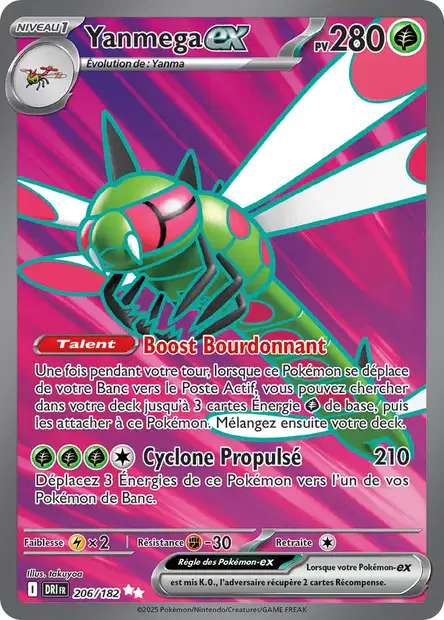 206/182 - Yanmega EX