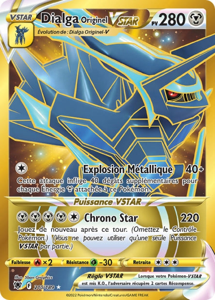 210/189 - Dialga Originel VSTAR