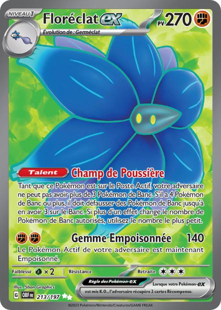 213/197 - Floréclat EX