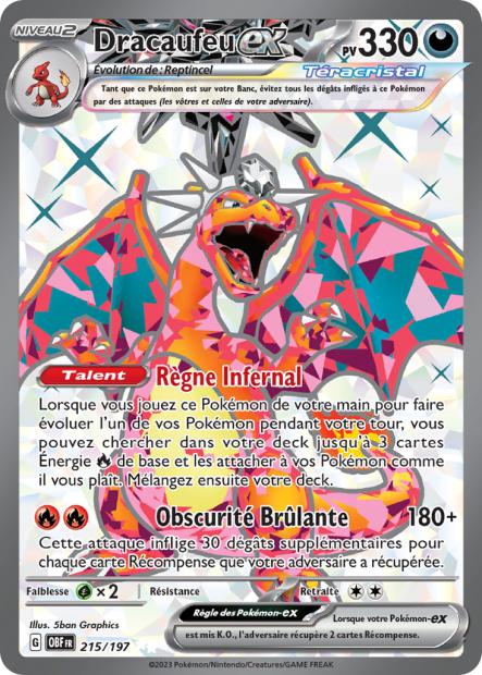 215/197 - Dracaufeu EX