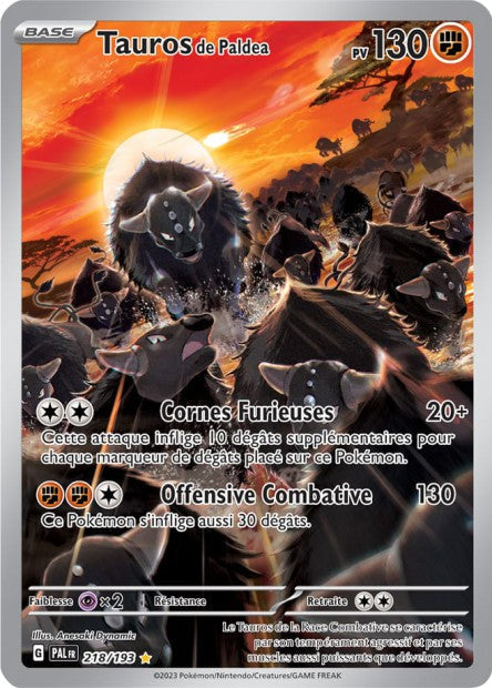 218/193 - Tauros de Paldea