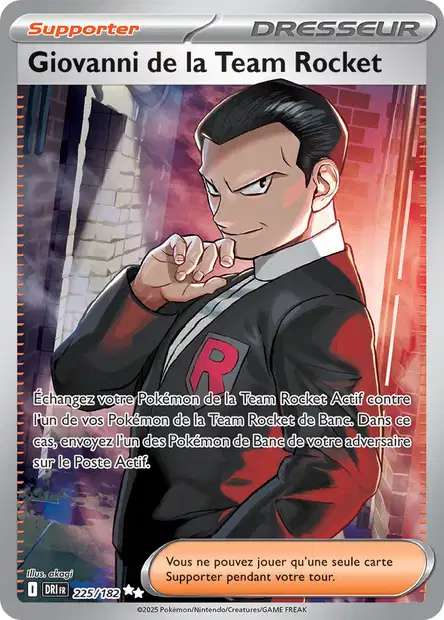 225/182 - Giovanni de la Team Rocket