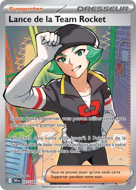 227/182 - Lance de la Team Rocket