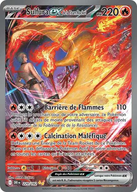 229/182 - Sulfura EX de la Team Rocket