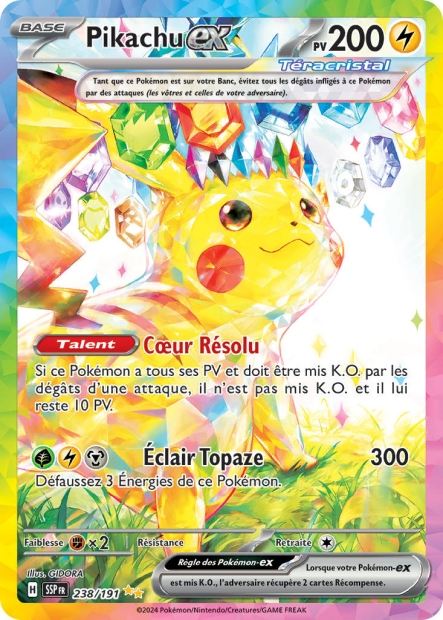 238/191 - Pikachu EX